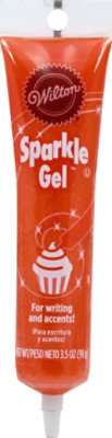 Wilton Sparkle Gel Orange - 3.5 Oz - Image 2