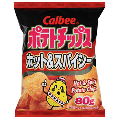 Calbee Hot Spicy Chips - 2.82 Oz