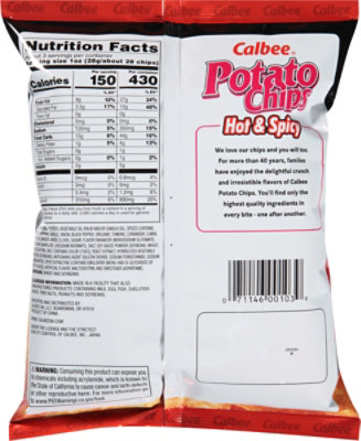 Calbee Hot Spicy Chips - 2.82 Oz - Image 6