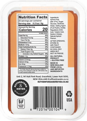 Rutherford & Meyer Apricot Fruit Paste - 4.2 Oz - Image 6