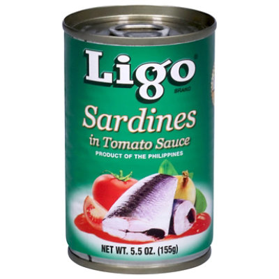 Ligo Sardines Can - 5.5 Oz