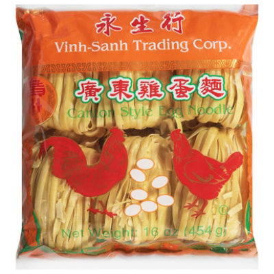 Vinh Sanh Canton Egg Noodles L - 16 Oz - Image 3
