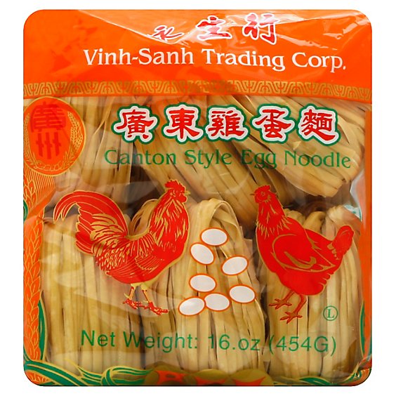 Vinh Sanh Canton Egg Noodles L - 16 Oz