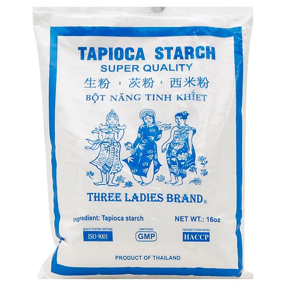 Three Ladies Tapioca Flour - 16 Oz