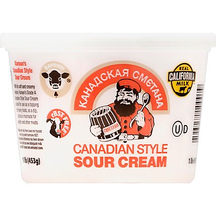 Karoun Canadian Style Sour Cream - 16 Oz - Image 2