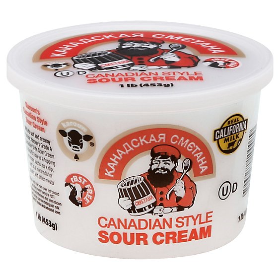Karoun Canadian Style Sour Cream - 16 Oz
