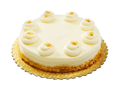 Bakery Cake 8 Inch 1 Layer Pumpkin - Each