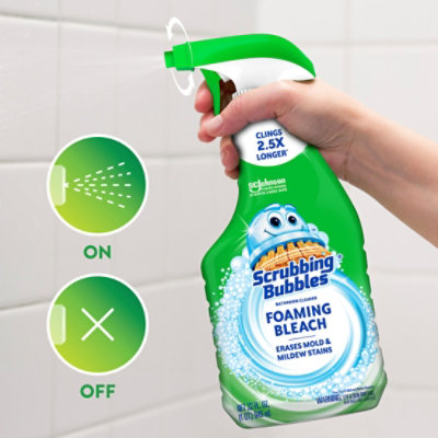 Scrubbing Bubbles Foaming Bleach Bathroom Cleaner Trigger Bottle - 32 Fl. Oz. - Image 4