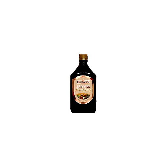 Hiram Walker Brandy Coffee 70 Proof - 375 Ml