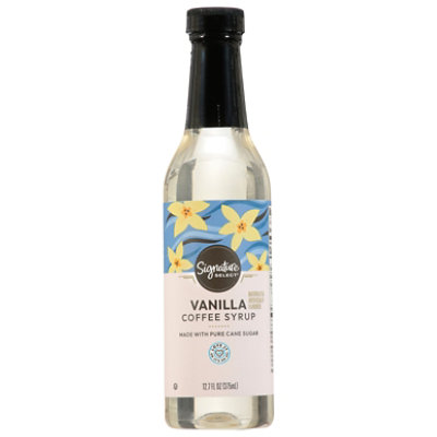 Signature SELECT Flavored Syrup Vanilla - 12.7 Oz
