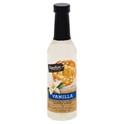 Signature SELECT Flavored Syrup Vanilla Sugar Free - 12.7 Oz - Safeway