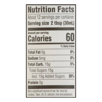 Signature SELECT Flavored Syrup Vanilla - 12.7 Oz - Image 3