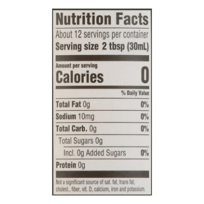 Signature SELECT Flavored Syrup Vanilla Sugar Free - 12.7 Oz - Image 3
