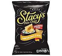 Stacy's Parmesan Garlic and Herb Baked Pita Chips Party Size - 18 Oz.