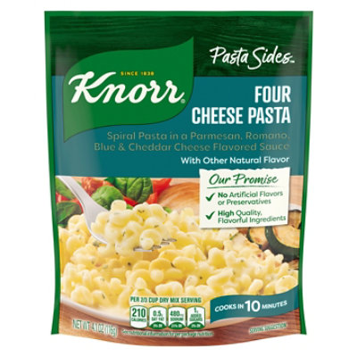 Knorr Italian Sides Spiral Four Cheese Pasta - 4.1 Oz - Image 2