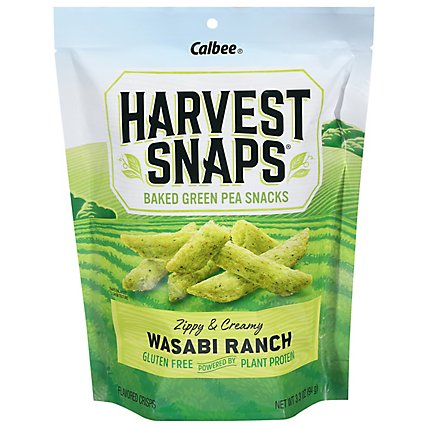 Harvest Snaps Wasabi Ranch Green Pea Snack Crisps - 3.3 Oz. - Image 3