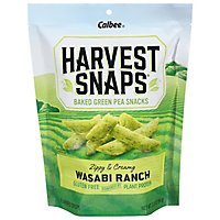 Harvest Snaps Wasabi Ranch Green Pea Snack Crisps - 3.3 Oz. - Image 3