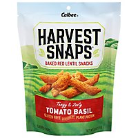 Harvest Snaps Tomato Basil Red Lentil Snack Crisps - 3 Oz. - Image 3
