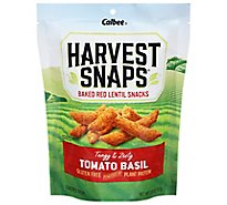 Harvest Snaps Lentil Bean Crisps Tomato Basil - 3 Oz