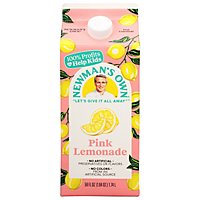 Newmans Own Lemonade Virgin Pink Lemonade Chilled - 59 Fl. Oz. - Image 3