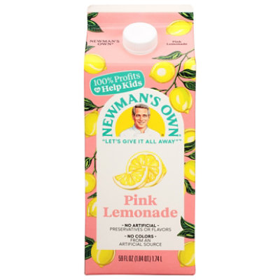 Newmans Own Lemonade Virgin Pink Lemonade Chilled - 59 Fl. Oz. - Image 1