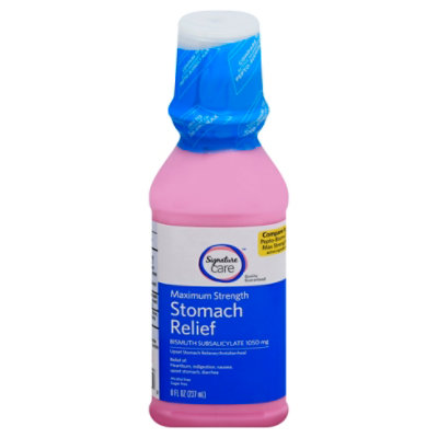 Signature Care Stomach Relief Acetaminophen 1050mg Maximum Strength 8
