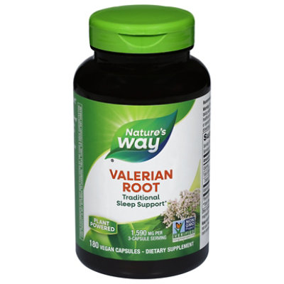 Nature's Way Valerian Root Dietary Supplement - 180 Count - Image 3