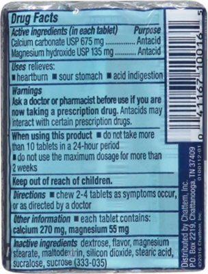 Rolaids Antacid Extra Strength Chewable Tablets Mint - 30 Count - Image 5