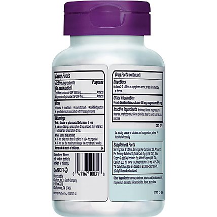 Rolaids Ultra Strength Tablets Mint Bottle - 72 Count - Image 5