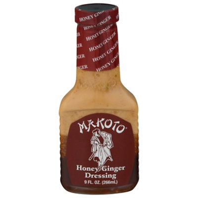 Makoto Honey Ginger Dressing - 9 Oz - Image 3