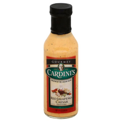 Cardinis Gourmet Dressing Red Jalapeno Caesar - 12 Fl. Oz. - Image 1