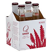 Q Drinks Ginger Ale 65 Calories - 4-8 Fl. Oz. - Image 1