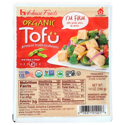 House Organic Tofu Firm - 14 Oz - Image 2