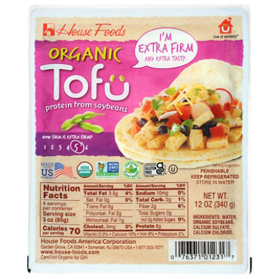 House Foods Tofu Extra Firm Organic - 12 Oz - Image 1