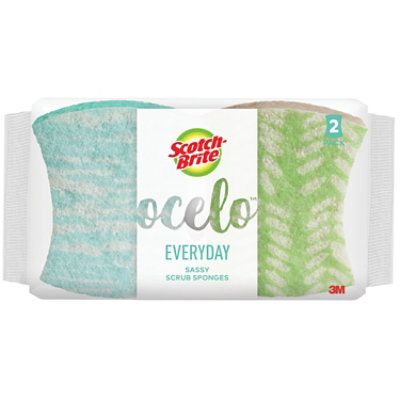 O-Cel-O No Scratch Scrub Sponge - 2 Count - Image 1