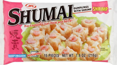 JFC Shumai Shrimp - 7.6 Oz - Image 2
