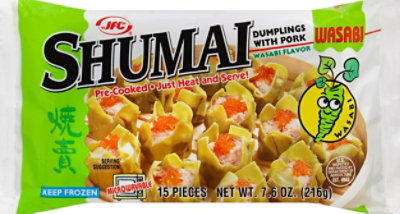 JFC Shumai Wasabi - 7.6 Oz