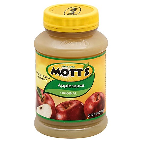 Motts Applesauce Original Jar - 24 Oz