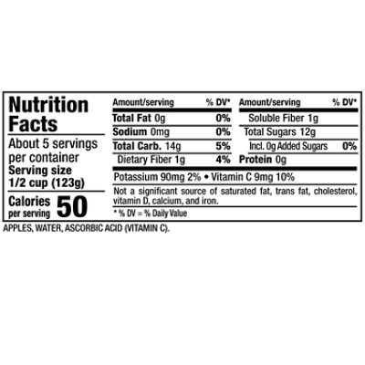 Motts No Sugar Added Applesauce Jar - 23 Oz - Image 3