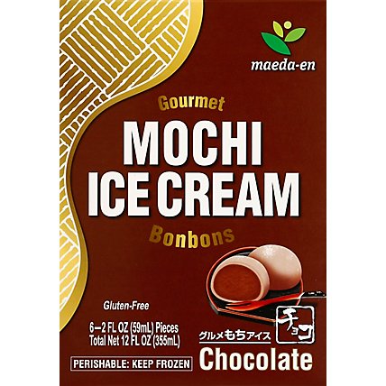 Maeda-En Mochi Ice Cream Chocolate - 12 Fl. Oz. - Image 2