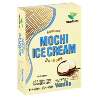 Maeda-En Mochi Ice Cream Vanilla - 12 Fl. Oz. - safeway