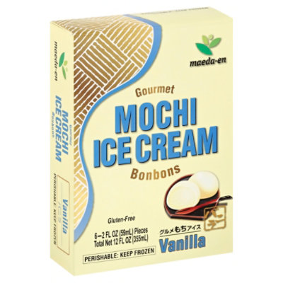 Maeda-En Mochi Ice Cream Vanilla - 12 Fl. Oz.