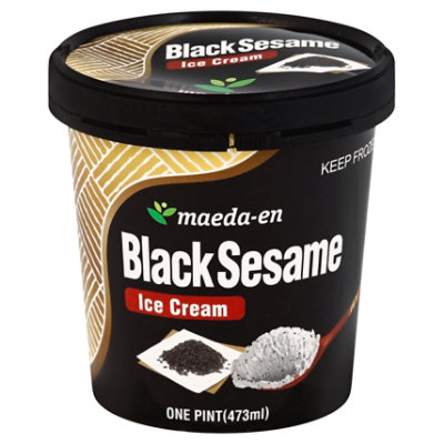 Maeda-En Black Sesame Ice Cream - Pint - vons