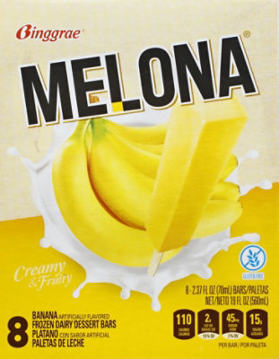 Binggarae Melona Banana Bar - 23.1 Fl. Oz. - Image 2