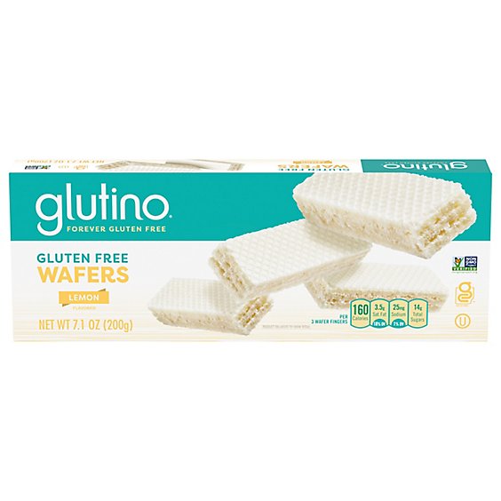 Glutino Lemon Wafer Cookies - 7.10 Oz