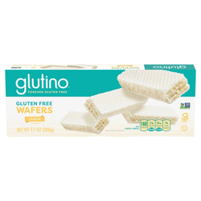 Glutino Lemon Wafer Cookies - 7.10 Oz