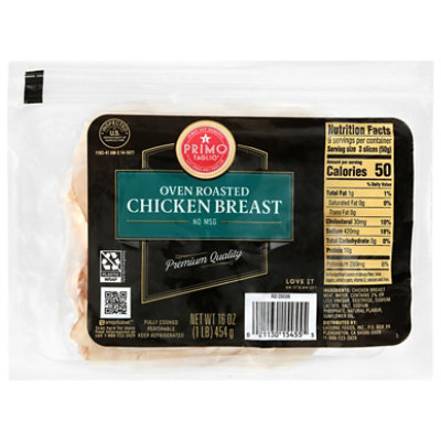 Primo Taglio Oven Roasted Chicken Breast - 16 Oz