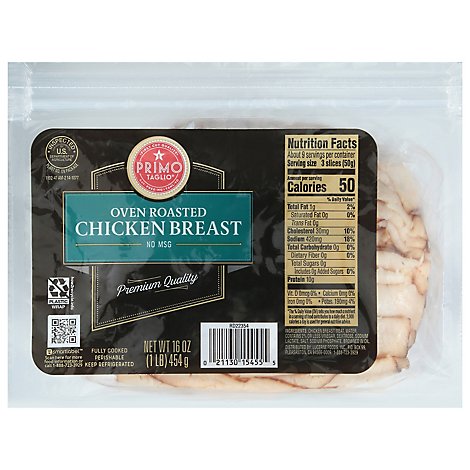 Primo Taglio Oven Roasted Chicken Breast - 16 Oz.