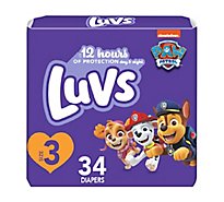 Luvs Pro Level Leak Protection Diapers Size 3 - 34 Count