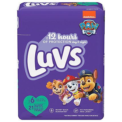 Luvs Pro Level Leak Protection Size 6 Diapers - 21 Count - Image 3